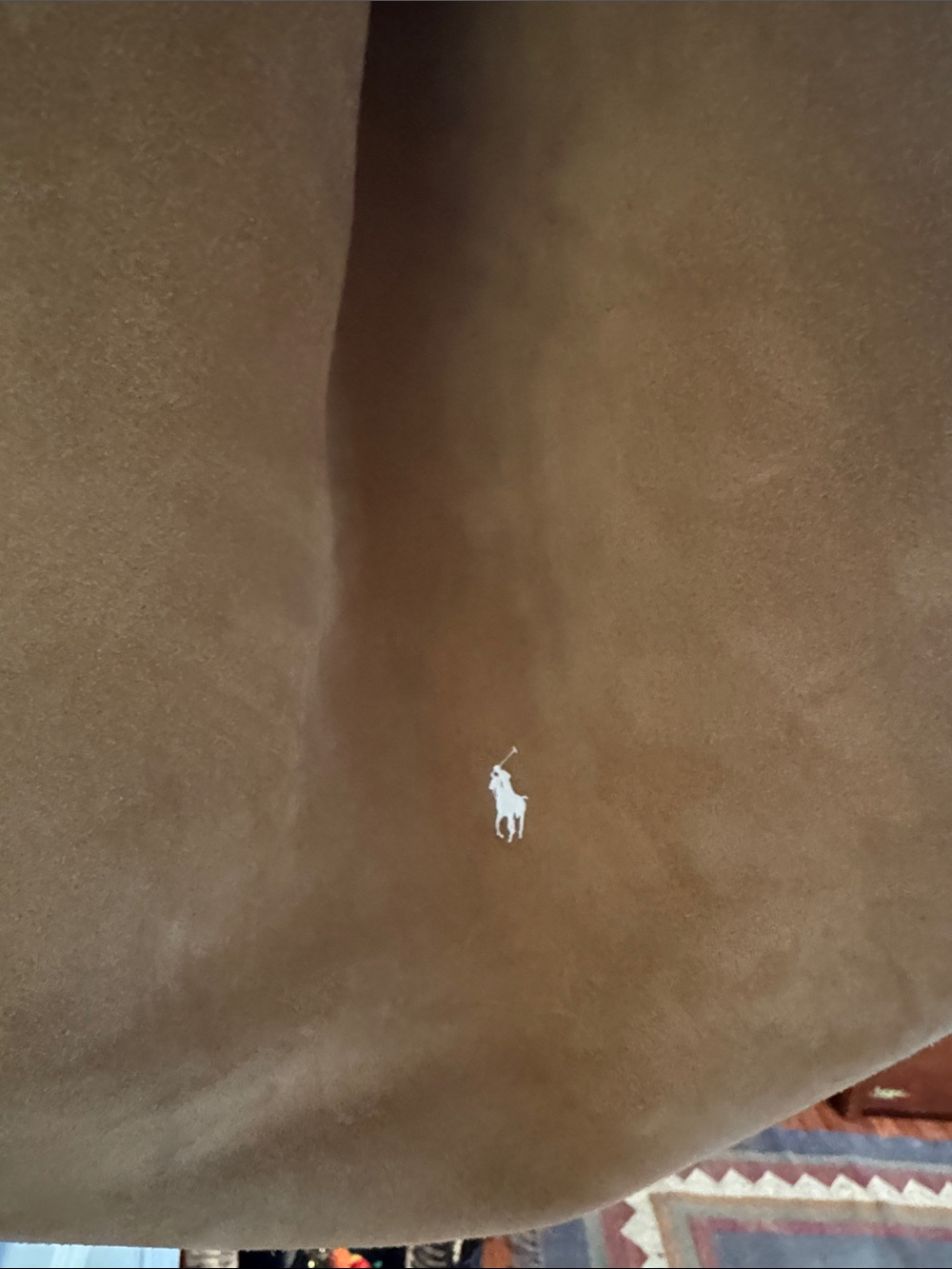 Polo by Ralph Lauren Brown Suede Tote Bag - Picture 4 of 12